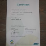 certificaat acne 2013