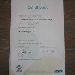 certificaat acne 2013